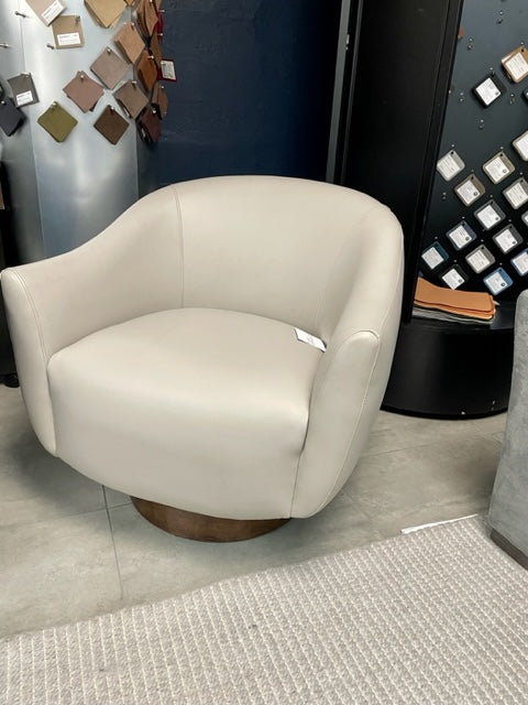Interlude Home Simone Swivel Chair - CLEARANCE ITEM