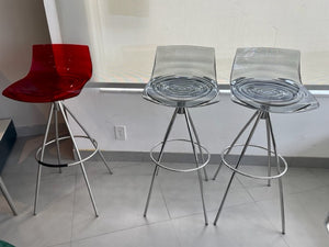 Calligaris L’EAU CB/1270 Barstools- CLEARANCE ITEM