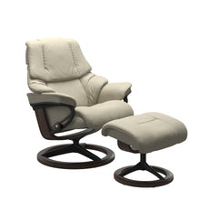 Load image into Gallery viewer, Stressless® Reno (S) Signature chair with footstool
