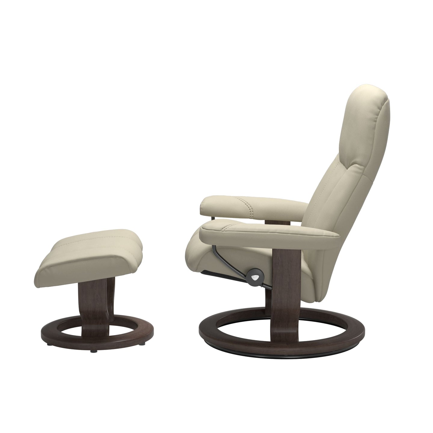Stressless® Consul (S) Classic chair with footstool