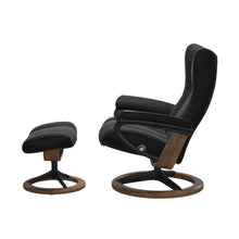 Load image into Gallery viewer, Stressless® Wing (M) Signature chair with footstool
