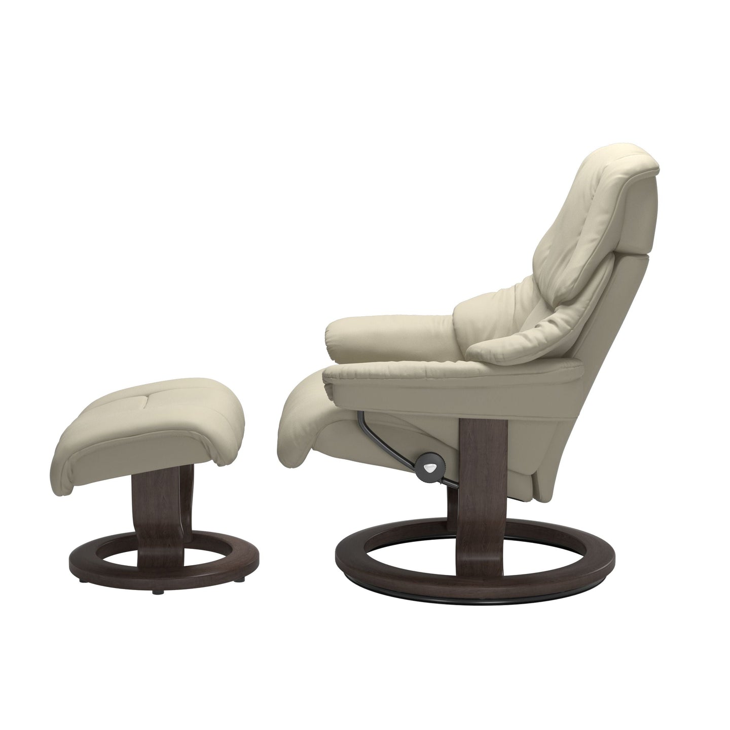Stressless® Reno (L) Classic chair with footstool