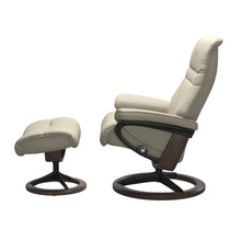 Load image into Gallery viewer, Stressless® Sunrise (L) Signature chair with footstool
