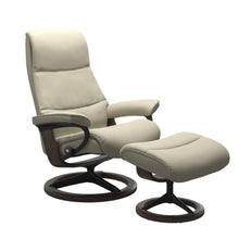 Load image into Gallery viewer, Stressless® View (L) Signature chair with footstool
