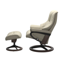 Load image into Gallery viewer, Stressless® Live (S) Signature chair with footstool
