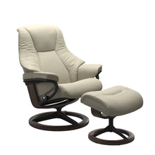 Load image into Gallery viewer, Stressless® Live (S) Signature chair with footstool
