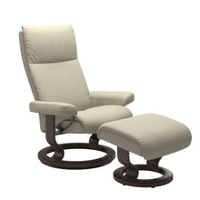 Load image into Gallery viewer, Stressless® Aura (S) Classic chair with footstool
