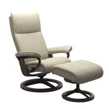 Load image into Gallery viewer, Stressless® Aura (L) Signature chair with footstool
