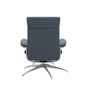 Stressless® Tokyo chair with adjustable headrest, with footstool