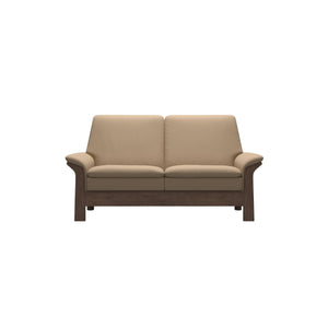 Stressless® Saga with wood (L) 2 seater Low