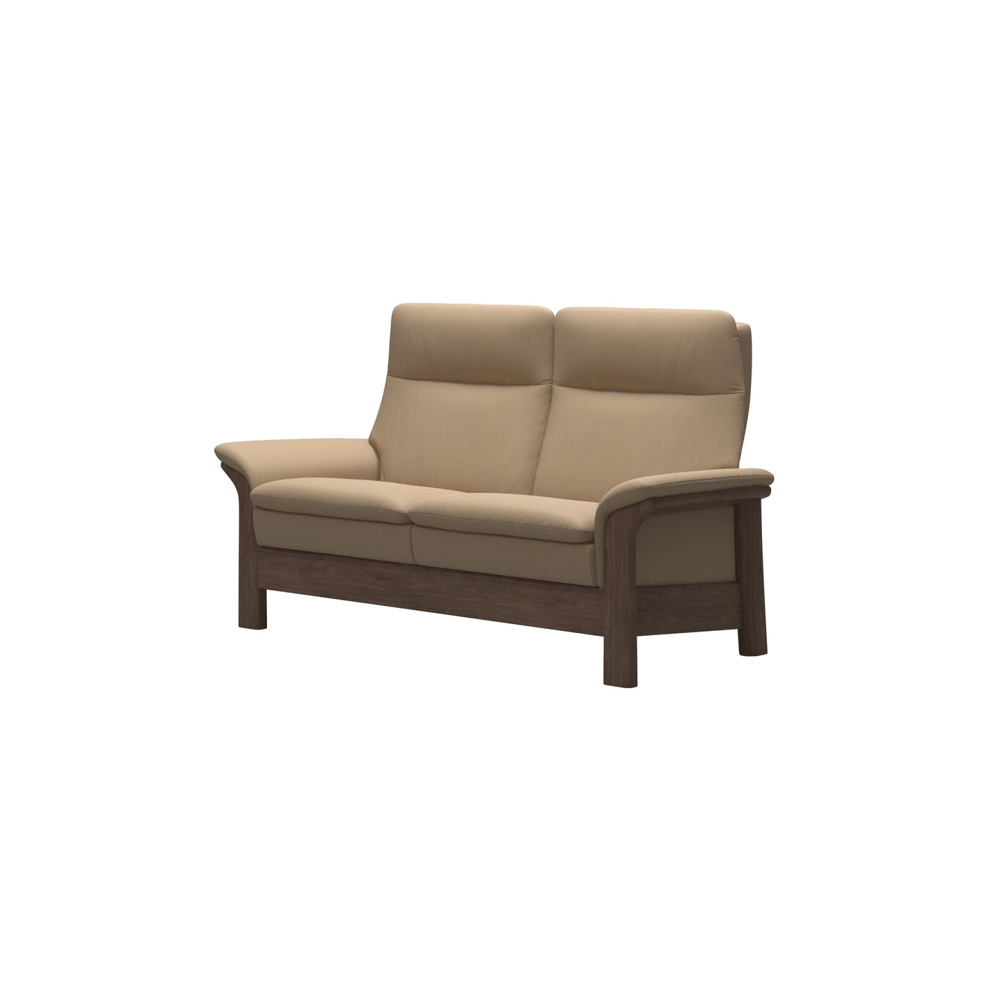 Stressless® Saga with wood (L) 2 seater High