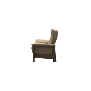 Stressless® Saga with wood (L) 2 seater High