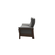 Load image into Gallery viewer, Stressless® Saga with wood (L) 3 seater High
