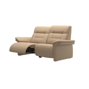 Stressless® Mary 2 seater with left motor arm upholstered