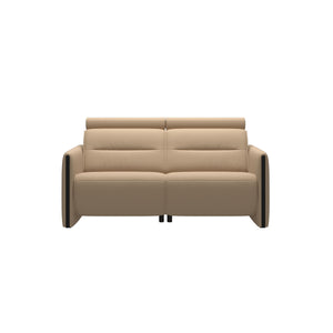 Stressless® Emily 2 seater with 2 motors arm wood