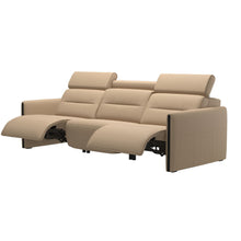 Load image into Gallery viewer, Stressless® Emily 3 seater with 2 motors arm wood
